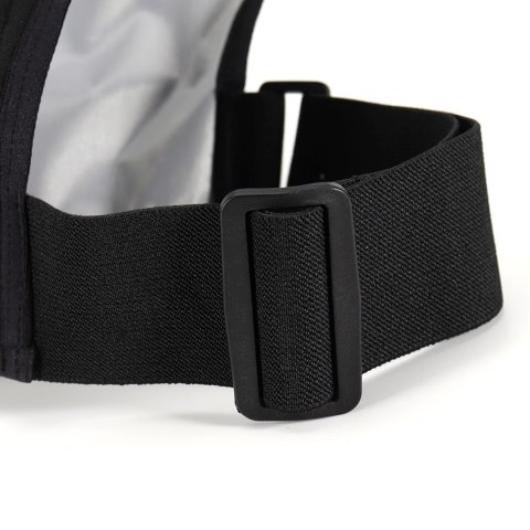 Kamizelka odblaskowa do biegania z kieszeniami - czarna WOZINSKY