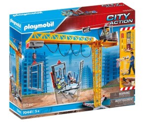 Zestaw z figurkami City Action 70441 Zdalnie sterowany żuraw Playmobil