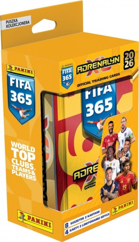 Karty FIFA 2026 Puszka kolekcjonera Panini Kolekcja