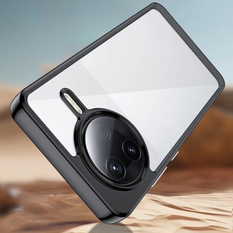 Etui z żelową ramką na Xiaomi Poco F7 Ultra Outer Space Case - czarne HURTEL