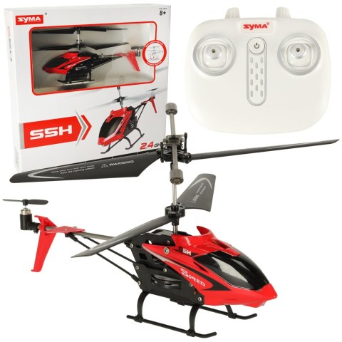 Helikopter zdalnie sterowany na pilota RC SYMA S5H 2.4GHz RTF czerwony Kik Sp. z o. o. Sp. k.