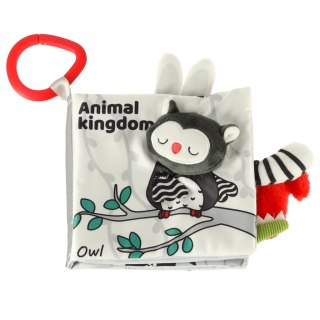 Książeczka sensoryczna miękka ogony zwierząt sowa Kik Sp. z o. o. Sp. k.