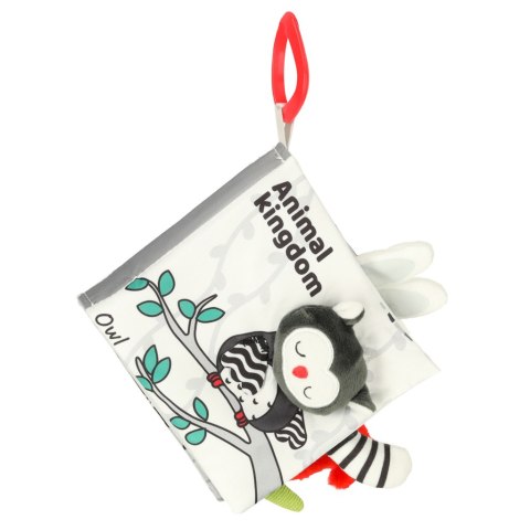 Książeczka sensoryczna miękka ogony zwierząt sowa Kik Sp. z o. o. Sp. k.