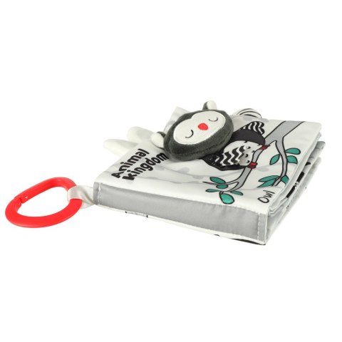 Książeczka sensoryczna miękka ogony zwierząt sowa Kik Sp. z o. o. Sp. k.