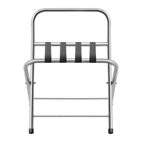 Stojak stelaż na walizki torby podróżne bagaż składany do 50kg 440x560x670mm Royal Catering