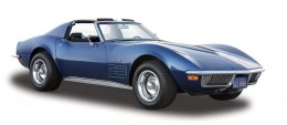 Model kompozytowy Chevrolet Corvette 1970 1/24 niebieski Maisto
