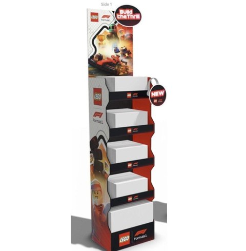 Klocki F1 Display MIX Slim LEGO