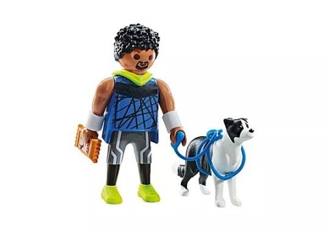 My Life 71740 Biegacz z border collie Playmobil