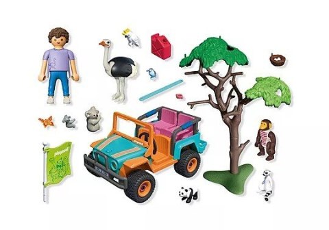 Zestaw Animals & Friends 71854 Kolorowe auto terenowe Playmobil