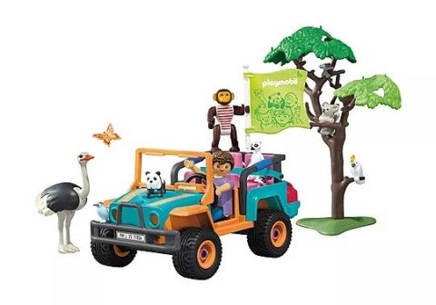 Zestaw Animals & Friends 71854 Kolorowe auto terenowe Playmobil
