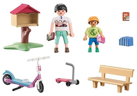 Zestaw figurek My Life 71511 Wymiana książek Playmobil