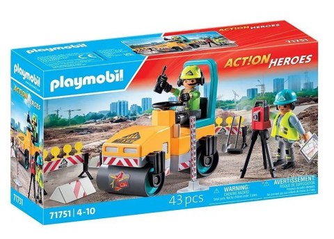 Zestaw z figurkami Action Heroes 71751 Roboty drogowe Playmobil