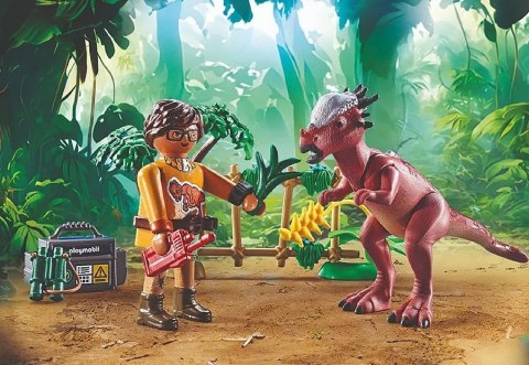 Zestaw z figurkami Dinos 71822 Obserwacja Stygimolocha Playmobil