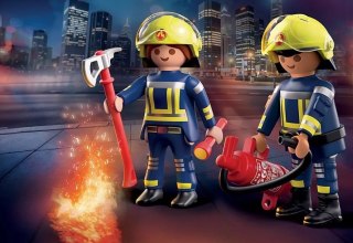 Zestaw z figurkami Duo Pack 71885 Straż pożarna Playmobil