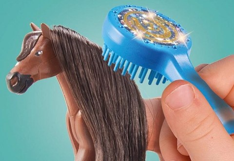 Zestaw z figurkami Horses 71355 Zoe i Blaze z przeszkodami Playmobil