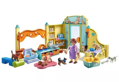 Zestaw z figurkami My Life 71743 Dom dla szczeniaków Playmobil