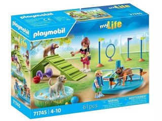 Zestaw z figurkami My Life 71745 Plac zabaw dla psów Playmobil