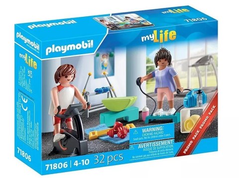 Zestaw z figurkami My Life 71806 Trening fitness Playmobil