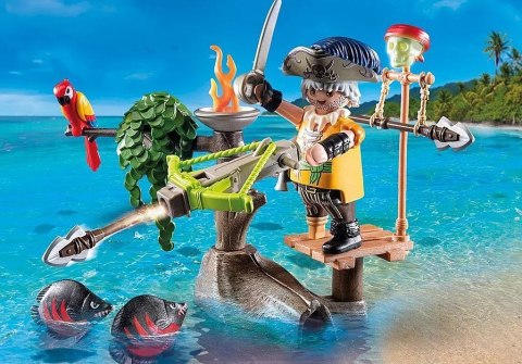 Zestaw z figurkami Pirates 71795 Pirat z balistą Playmobil