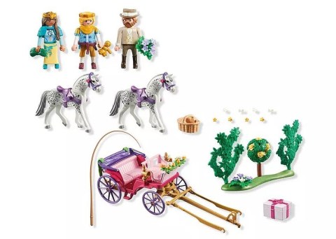 Zestaw z figurkami Princess Magic Przejażdżka z parą książęcą Playmobil