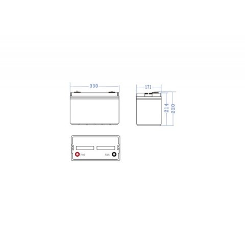 Akumulator AGM 12V 90Ah Green Cell