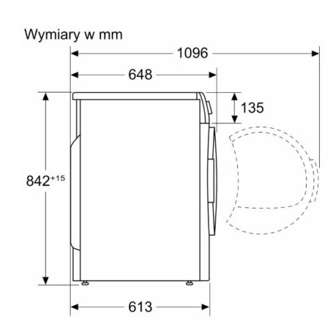 Suszarka WQG145APPL Bosch