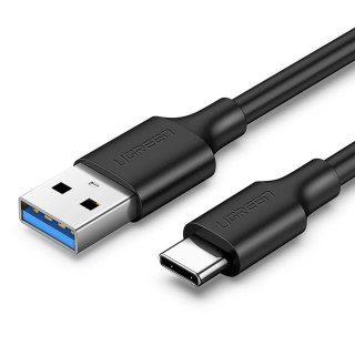 Kabel przewód USB-A 3.0 - USB-C 3A 1.5m - czarny UGREEN