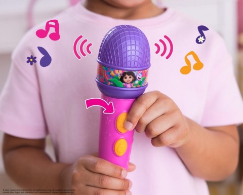 Mikrofon z efektami dźwiękowymi Dora Spin Master