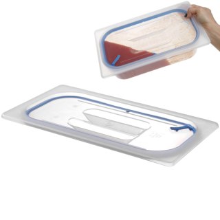 Pokrywka z uszczelką silikonową do pojemników GN 1/6 - Hendi 881842 Hendi