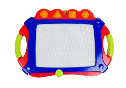 Tablica Magnetyczna Znikopis Granatowy Stempelki Pieczątki LEAN Toys