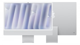 IMac 24 cale: M4 8/8, 16GB, 256GB SSD - Srebrny Apple