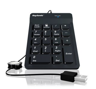 Klawiatura ACK-118BK2 odporna na kurz, IP64 KEYSONIC