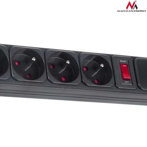 Listwa zasilająca, 5 gniazd z wyłącznikiem MCE219 Maclean