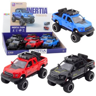 Samochód Terenowy Raptor Otwierane Drzwi Napęd Światła Dźwięki Mix LEAN Toys