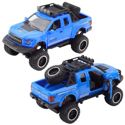 Samochód Terenowy Raptor Otwierane Drzwi Napęd Światła Dźwięki Mix LEAN Toys