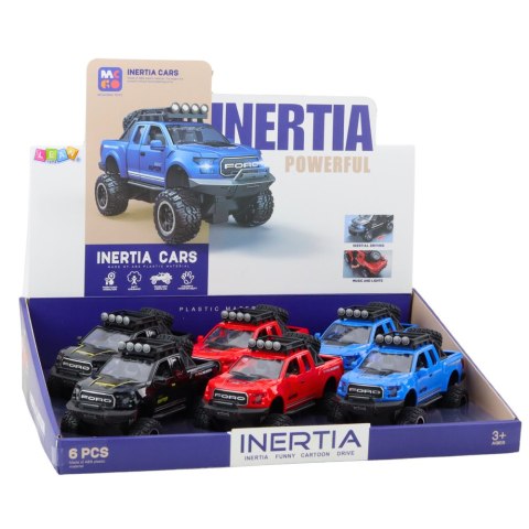 Samochód Terenowy Raptor Otwierane Drzwi Napęd Światła Dźwięki Mix LEAN Toys