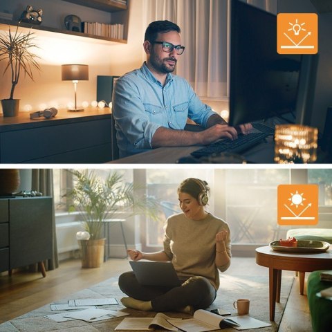 Filtr światła niebieskiego 24 cale | 16:9 | Ochrona wzroku | Anti Glare | Matowy | na monitor Qoltec