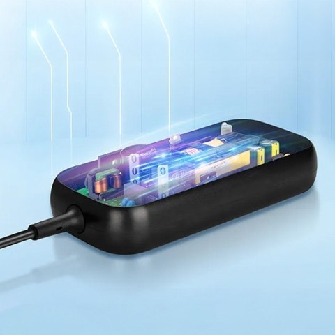 Ładowarka do roweru skutera elektrycznego 36V | 42V | 2A | 5.5*2.5 + wodoodporna + kabel zasilający Qoltec