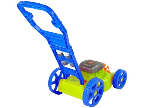 Kosiarka Maszyna do Baniek Mydlanych Niebieska Bańki Mydlane Muzyka LEAN Toys