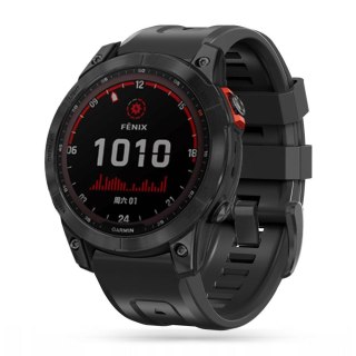 Pasek na Garmin Fenix 5 / 6 / 6 Pro / 7 IconBand - czarny Tech-Protect
