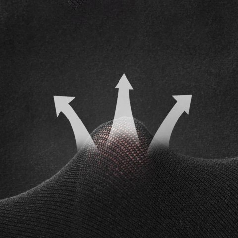 Rękawki przeciwsłoneczne kolarskie rowerowe z filtrem UPF50+ 3 szt. - czarne ROCKBROS