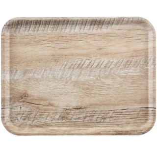Taca kelnerska do serwowania CAMBRO Capri 37x53cm - jasny dąb CAMBRO
