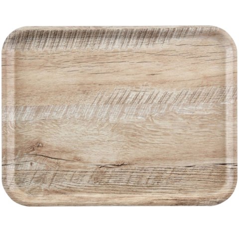 Taca kelnerska do serwowania CAMBRO Capri 37x53cm - jasny dąb CAMBRO