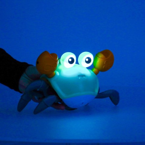 Krab uciekający pełzający czujnik interaktywna akumulator USB zielony Kik Sp. z o. o. Sp. k.