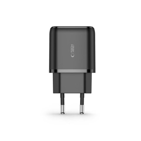 Ładowarka sieciowa USB-C PD 20W / USB-A QC 3.0 - czarna Tech-Protect