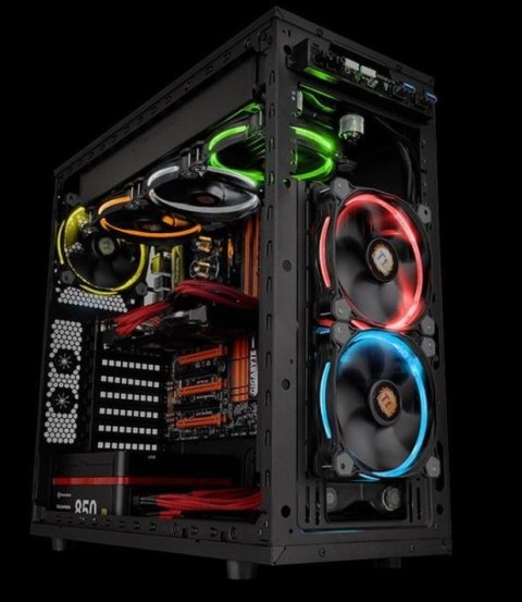 Wentylator Riing 12 LED RGB 256 color 3 Pack (3x120mm, LNC, 1500 RPM) Retail/BOX Thermaltake