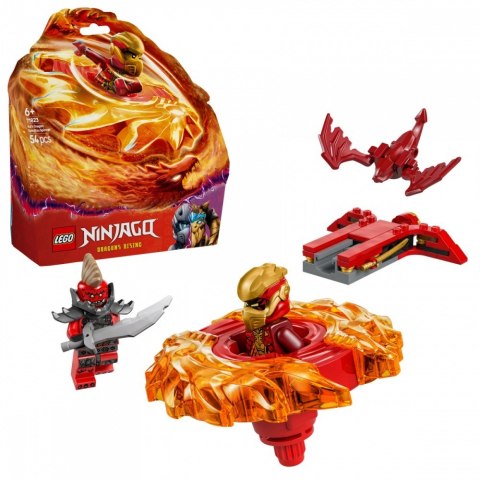 Klocki Ninjago 71823 Smoczy spinner Spinjitzu Kaia LEGO