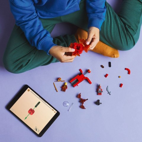 Klocki Ninjago 71823 Smoczy spinner Spinjitzu Kaia LEGO