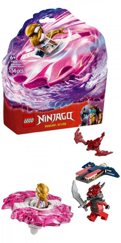 Klocki Ninjago 71824 Smoczy spinner Spinjitzu Sory LEGO