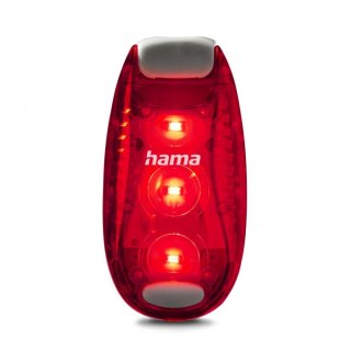 Lampka ostrzegwacza z klipsem 2 szt 3 tryby świecenia Hama